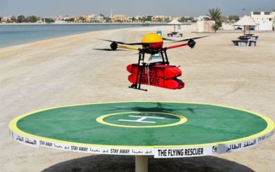 Helping Hand from a ‘Flying Rescuer’ Drone in Dubai